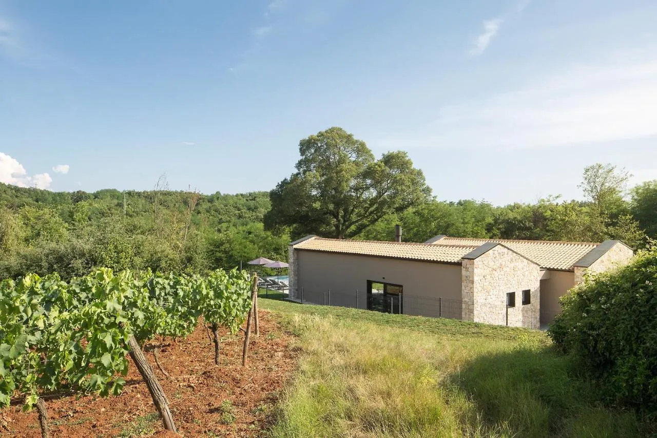 Villa Ulmus Near Motovun For 6 People With Heated Pool & Jacuzzi Karojba